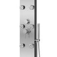 thumbnail image 3 of Monterey 8-in Rain Showerhead ShowerSpa with 6-Body Jets Handshower and Tub Spout Brushed Stainless Steel 1.8 GPM, 3 of 5
