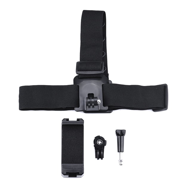 Soporte fijo para cámara frontal de teléfono móvil Soporte móvil para teléfono Cámara deportiva con montura para cabeza ACCESORIOS