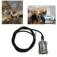 thumbnail image 4 of Plug In Pendant Light Cord Kit, Aluminum With Connector Easy To Use Pendant Lamp Cord Kit  For Home Bar Kitchen, 4 of 8