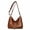 Brown, variant on Crossbody Bag for Women Soft PU Leather Hobo Handbag Multi-Pocket Shoulder Bag Ladies Casual Messenger Bags