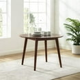 thumbnail image 2 of Pemberly Row Table à Manger Ronde Contemporaine en Bois, Acajou, 2 of 7