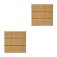 thumbnail image 2 of Thinsony Cork Board Tiles 12 x 12 Message Home Board Board School yellow 12 Inch x 12 Inch 2Set, 2 of 6