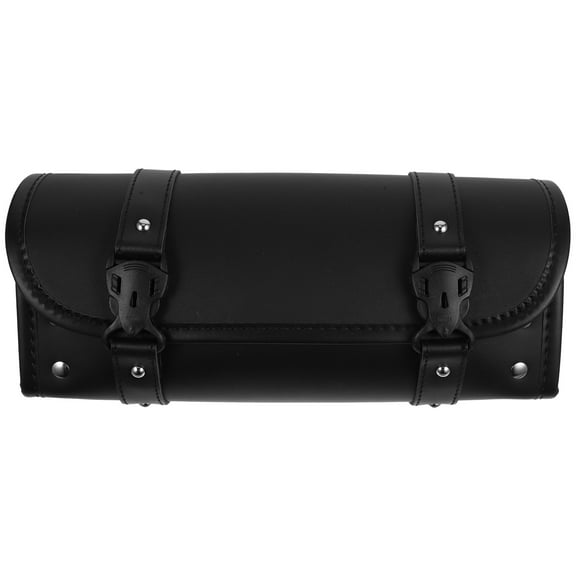 FRCOLOR  Bicycles Back Rack Bag Basket Bike Phone Mount Covers Outdoor Storage Waterproof Black