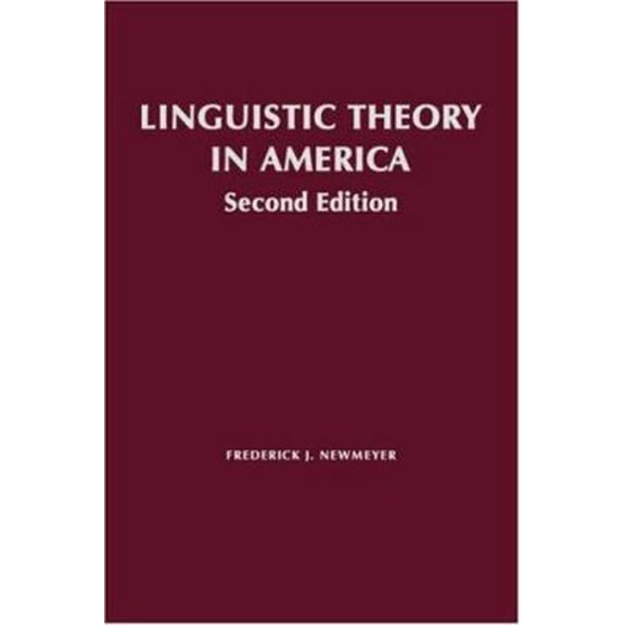 Pre-Owned Linguistic Theory in America (2nd Edition) (Paperback) 0125171528 9780125171526