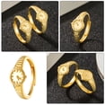 thumbnail image 3 of BESTYASH Anillo Ajustable Para Mujer Color Dorado Con Único Y Material Resistente, 3 of 7