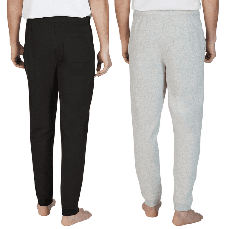 Eddie Bauer Men's Jogger Lounge pants (2-Pack) Black-gray Size S 