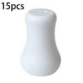 thumbnail image 7 of ZPAQI 15Pcs White Plastic Cord Tassel Window Blind Knobs Hanging Ball Small Pendants Drops Pull End for Shade Curtain Craft, 7 of 7