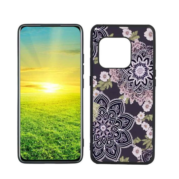 Floral-Mandala-70 Phone Case, Degined for OnePlus 10 Pro 5G Case Men Women, Flexible Silicone Shockproof Case for OnePlus 10 Pro 5G