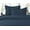Navy Blue, variant on 1800 Series Wrinkle 4-Piece Bed Sheet set, Deep Pocket - Queen Navy Blue