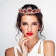 thumbnail image 5 of 1 juego de lujosa tiara de princesa y collar, corona de novia con forma de corazón para boda, fiesta de cumpleaños, diadema con diamantes de imitación para mujer, 5 of 7