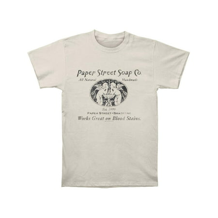 Fight Club Men's  Paper Street T-shirt Ivory