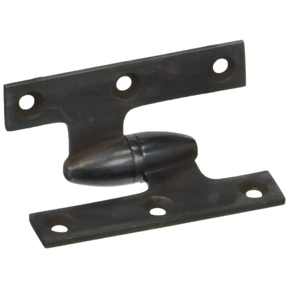 Deltana OK2520U10B-L Solid Brass 2 1/2-Inch x 2-Inch Olive Knuckle Hinge