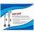 thumbnail image 3 of OUT! Dog Pooper Scooper with Easy Squeeze Handle - Black and Blue, 3 of 12