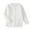White, variant on SRZYMJ Boys and Girls Classic Striped Knit Cardigan Coat Soft Round Neck Baby Sweater Comfortable Everyday Wear Khaki 3-4 Years
