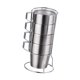 thumbnail image 4 of Taza de café aislada, tazas de café con asa, vasos para beber, taza de café, taza de acero inoxidable para acampar, para picnic, viajes, senderismo, 11x22cm, 4 of 8