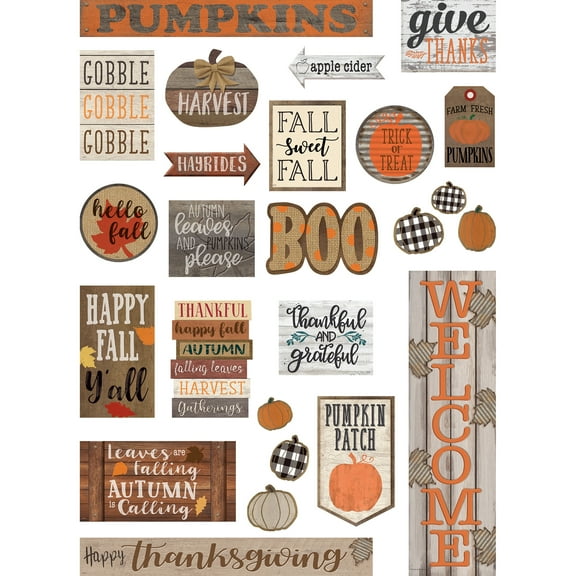 Teacher Created Resources Home Sweet Classroom Happy Fall Mini Bulletin Board