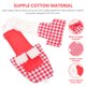 thumbnail image 3 of FENGGUIQU Ropa Para Pájaros En Tela Roja Cómoda Y Resistentes Ideal Para Vuelo Y Protección, 3 of 6