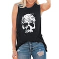 thumbnail image 4 of Camiseta Sin Mangas Para Mujer Sin Mangas Cami Tops Casual Cuello Redondo Estampado Chaleco Odeerbi ODB158695, 4 of 5
