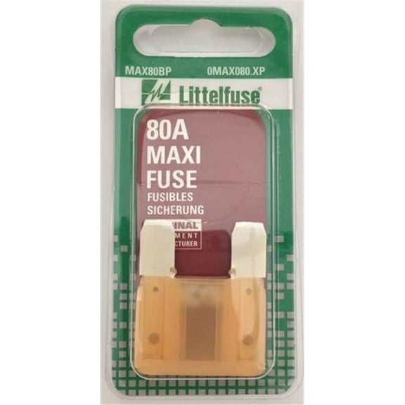 Twinpoint MXATC80X Blister Pack 80 amp Maxi Fuse, Pack of 5