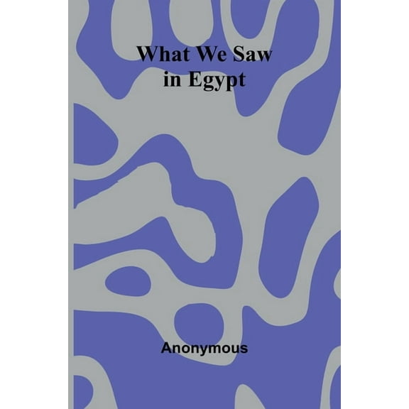 What We Saw In Egypt, (Paperback)
