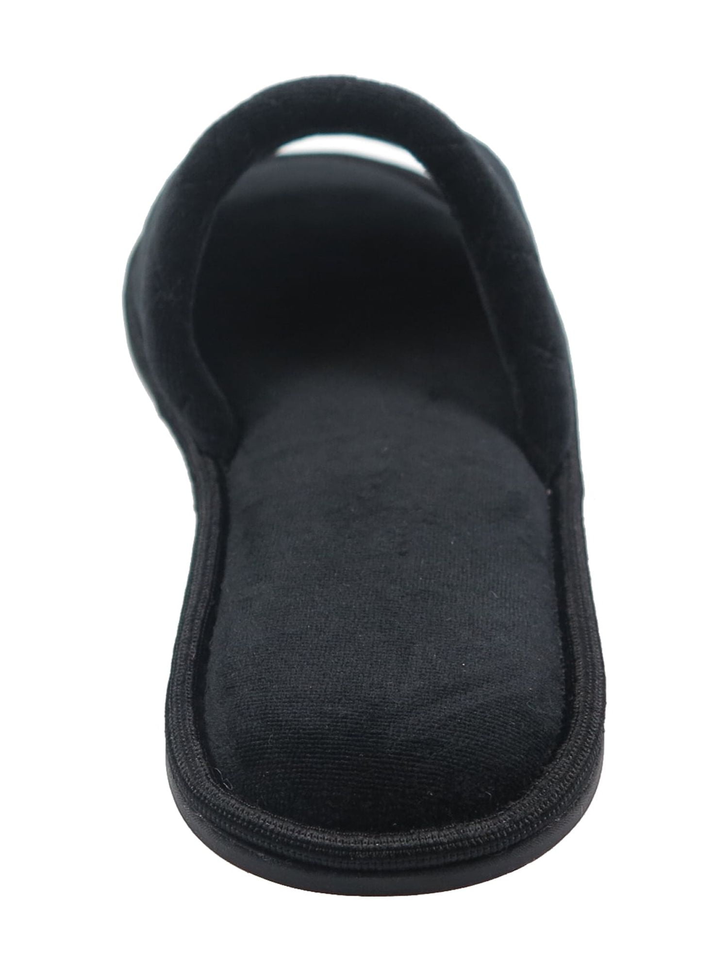 Joyspun Women's Quilted Single Band Slide Slippers, Wide Joyspun Women's Quilted Single Band Slide Slippers, Wide