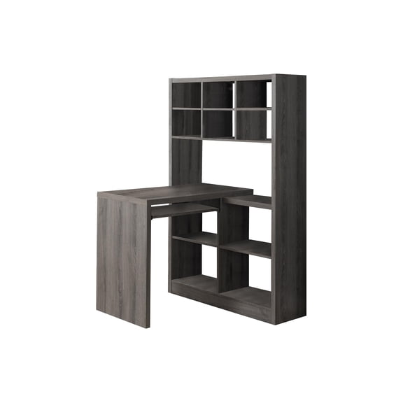 Scranton & Co Corner Desk in Dark Taupe