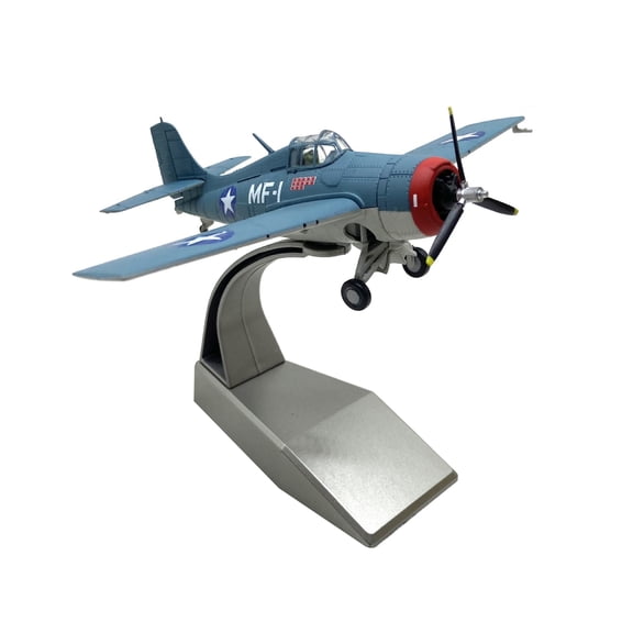 ARCADORA F4F Wildcat Fighter Model 1:72 Scale Alloy WWII US Navy for Collection Desk Display Gift