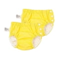 thumbnail image 4 of Yellow Waterproof Diaper Pants for Baby Swimwear with Cartoon Print and Elastic Waist 90cm, 4 of 4