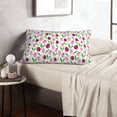 thumbnail image 6 of Honeii Tulips Flowers Decorative Throw Pillow Case - Elevate Your Couch, Sofa, or Bed with Stylish Home Decor, Perfect Gift Idea-14"x20", 6 of 6