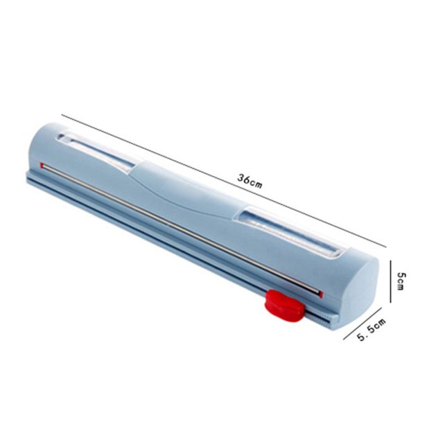 Stamens Cling Film Cutter,Plastic Wrap Dispenser with Slide Cutter