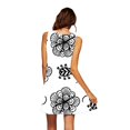 thumbnail image 1 of Fridja Robe Sans Manches à Col Rond Décontractée et Imprimé en Vrac pour Femme Womens, 1 of 5
