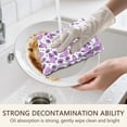 thumbnail image 7 of 6 Pcs Funny Kitchen Towels,Purple Butterfly Flower Pattern Microfiber Dish Towels,Kitchen Tea Towels,Kitchen Towel Set (18" X 26"), 7 of 7