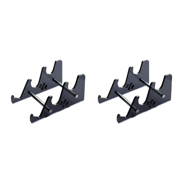 Guardoinrt Organize And Keyboard Keyboard Holder Wide Range Of Uses Acrylic Suitable Size black 2Set
