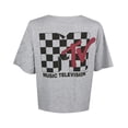 thumbnail image 3 of MTV - Crop Top Logotipo para Mujer (Gris), 3 of 3