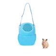 thumbnail image 1 of Pet Carrier Bag, Portable Outgoing Travel Handbags with Nylon Straps Small Pet Pouchfor Hamster Rat Hedgehog Rabbit ( Blue), 1 of 5