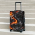 thumbnail image 5 of Uemuo Molten Lava Abstract Flow Printed Washable Luggage Cover - Fashion Suitcase Protector Fits 18-32 Inch Luggage -Medium, 5 of 9