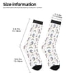 thumbnail image 2 of Fuzoiu Funny Kawaii Unicorns Dancing Print Kids Socks For Boys Girls,Grip Crew Socks with Non Slip,Lightweight Stretch Crew Socks,Toddlers Crew Boot Socks, 2 of 5