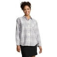 thumbnail image 1 of Jockey Women's Flannel Button Up, 1 of 6