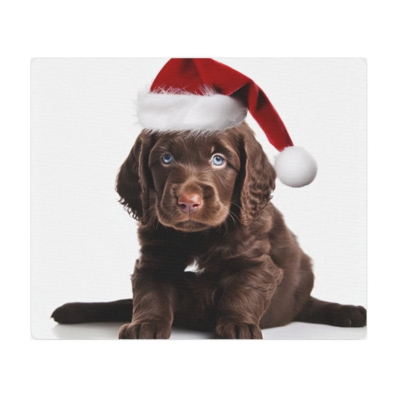 DistinctInk Mouse Pad - 1/4" Foam Rubber - American Water Spaniel Puppy