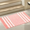 thumbnail image 5 of Grrvtrz Extra Thick Microfiber Striped Door Mat - Non-Slip Bathroom Kitchen Entry Rug Water-Absorbent Floor Mat for Bathroom Kitchen Doorway Foot Mat,Bathroom Decor,Bathroom Accessories, 5 of 8