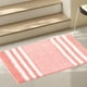 thumbnail image 5 of Tapete de entrada de microfibra extra grueso, 1 unidad, antideslizante, 40,64 x 60 cm, absorbente de agua, para baño y cocina, con base de secado rápido para zonas húmedas (rosa)., 5 of 9