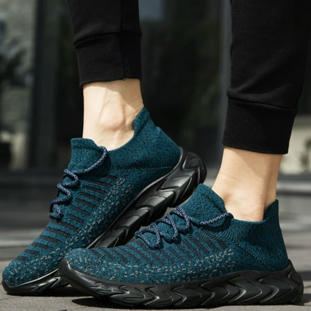 

HIBRO Fashion Couples Men Woemen Outdoor Mesh Sports Shoes Runing Breathable Lace-Up Sneakers