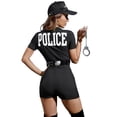 thumbnail image 4 of Disfraces de Halloween 2024 S-XL, disfraz de policía sexy, uniforme de policía sexy, juego de rol, lencería sexy, 4 of 4