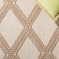 thumbnail image 5 of SAFAVIEH Global Michael Diamond Indoor/Outdoor Area Rug, Beige/Brown, 6'7" x 6'7" Square, 5 of 10