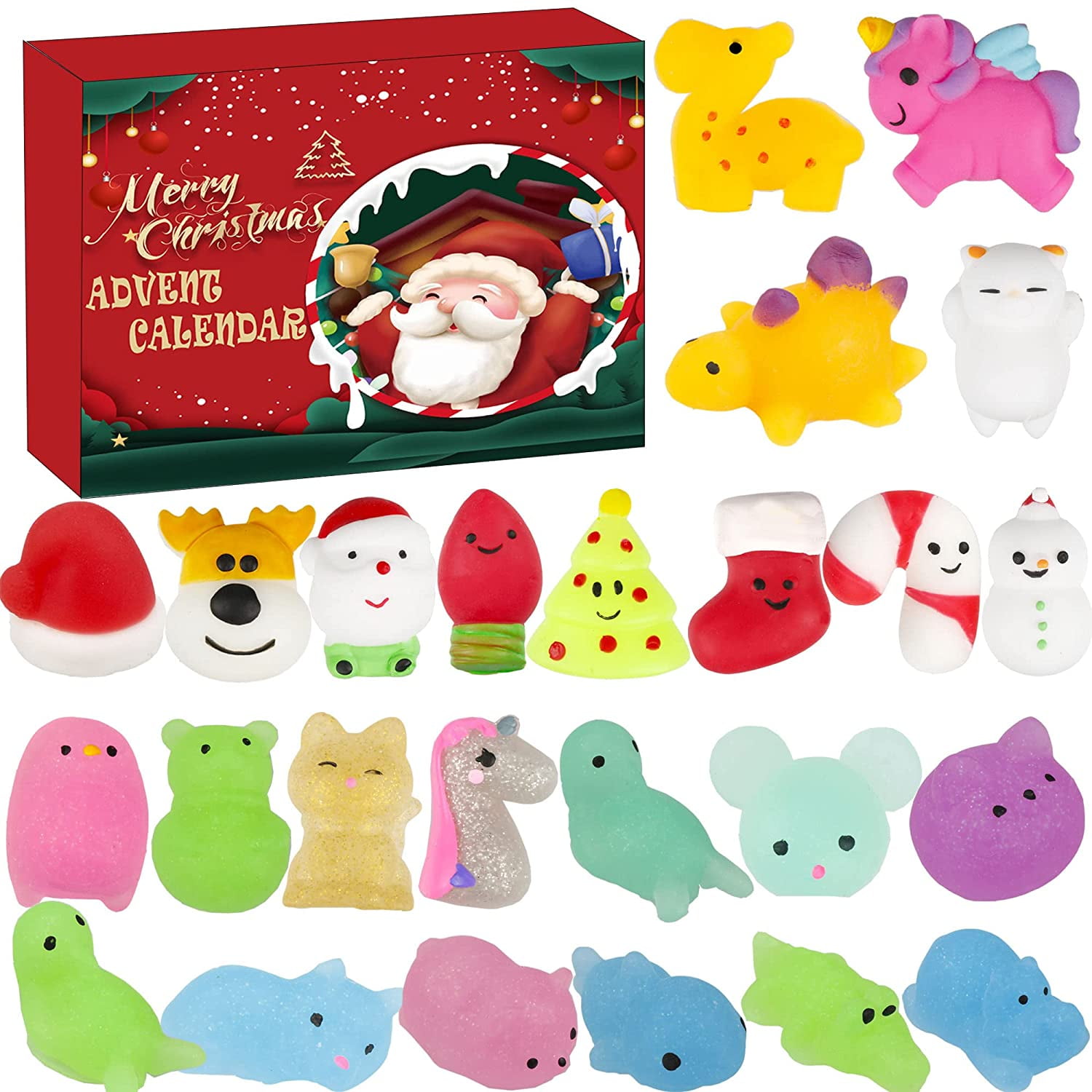 holytoy-25-pack-mochi-squishies-animals-holytoy-calendar-mini-toys-stress-relief-squishies-for-kids-adults-2021-holytoy-calendar-christmas-countdown-gifts-walmart-com