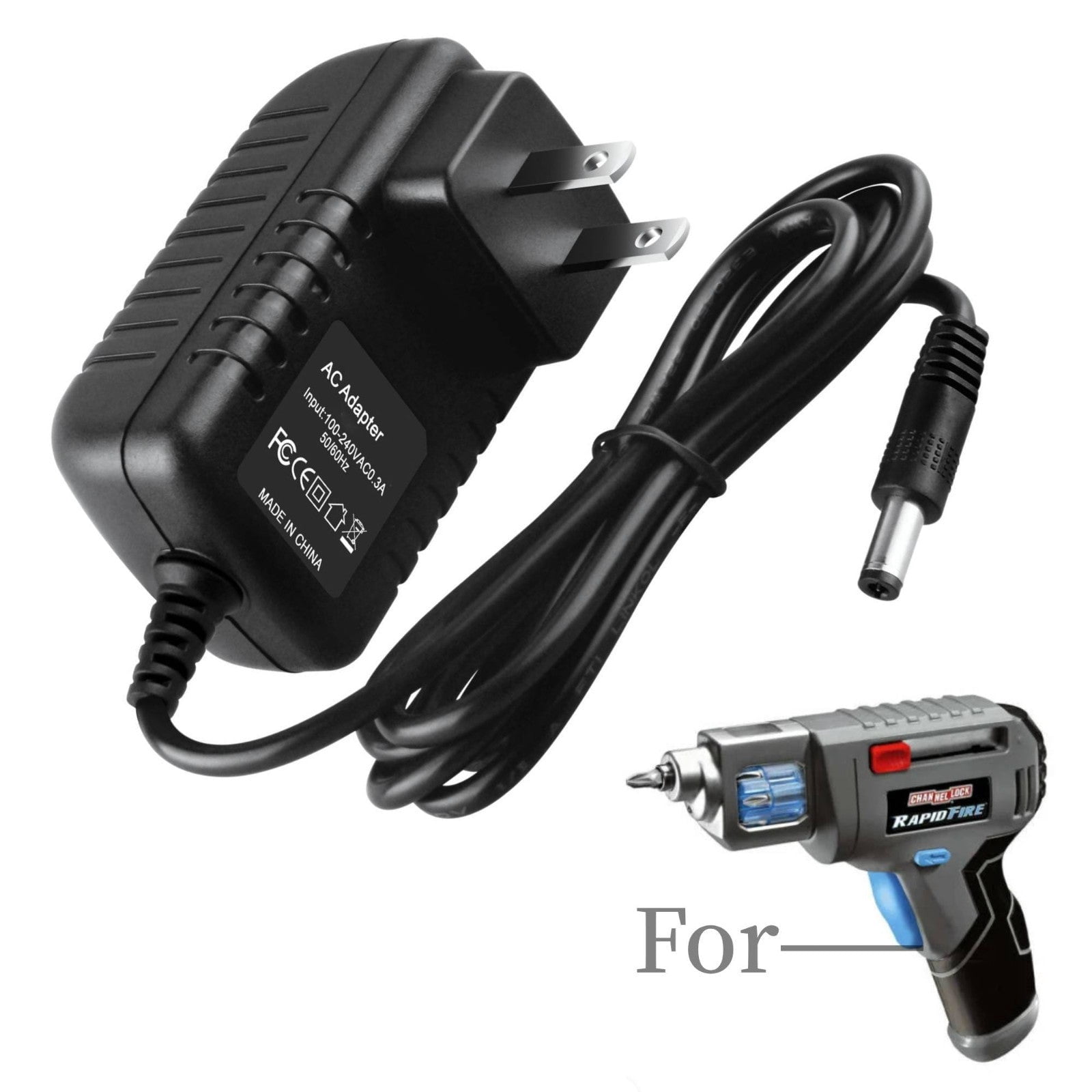 K-MAINS AC Adapter Compatible With Hyper Tough 12V Max Cordless