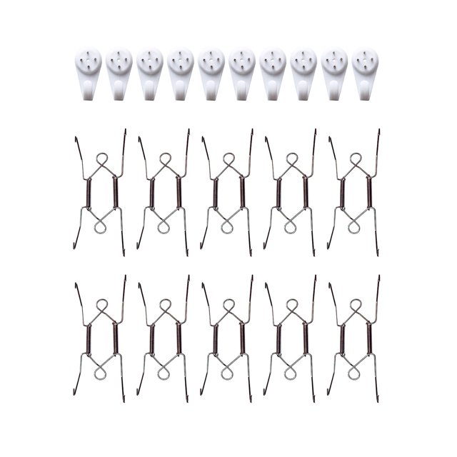 tamizeot 20x Invisible Plate Hangers in Various Display Heavy Sizes Duty Hanger 6Inch Plate 6 inch