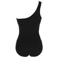 thumbnail image 2 of New Women One Piece Swimsuit 4 Plus Size Monokini Bikini Swimsuit Beach Swimwear Sexy Slant-shoulders Netting Bathing Suit, 2 of 4