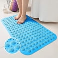thumbnail image 2 of Alfombrilla de baño antideslizante fuerte y popular para ducha, alfombrilla de goma de seguridad para baño con ventosa, 2 of 4