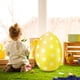 thumbnail image 4 of Decoraciones de Pascua, adornos de Pascua, regalos de Pascua, huevos de Pascua inflables, juguetes de decoración para exteriores para niños, huevos de Pascua inflables de colores para fiestas en el ja, 4 of 7